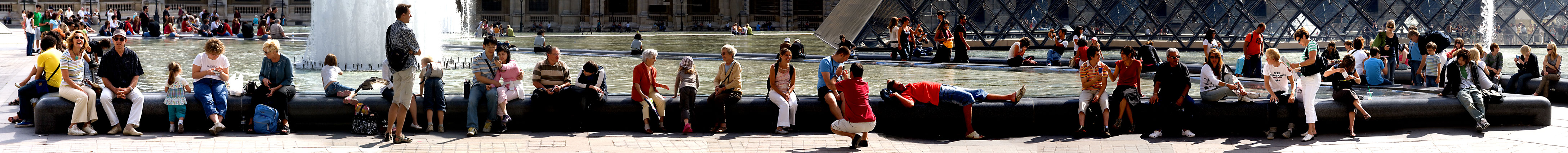 Louvre Pond, Paris, 2007